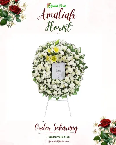 Krans Bunga Duka Cita di Girijaya